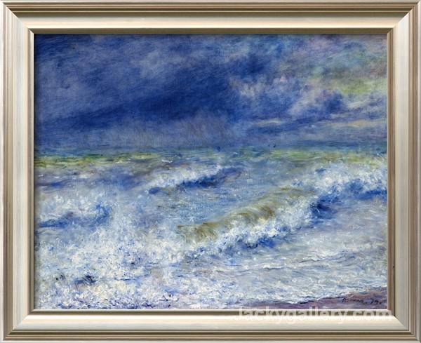 Seascape by Renoir by Pierre Auguste Renoir paintings reproduction